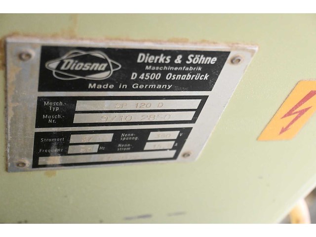 Diosna sp 120 d spiraalkneder - afbeelding 7 van  7