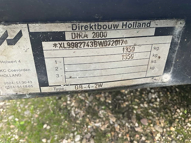 Direktbouw - dira 2000 db-4-rw - schaftwagen - afbeelding 5 van  19