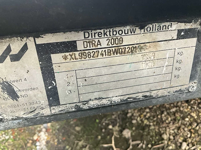Direktbouw - dira 2000 db-4-rw - schaftwagen - afbeelding 16 van  20