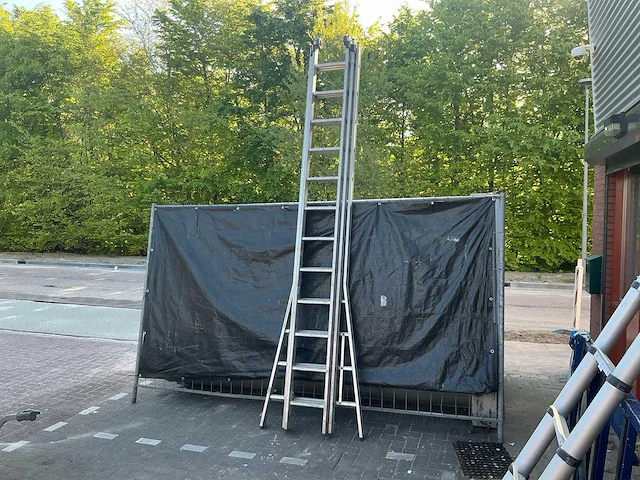 Dirks dou 3x12 schuifladder - afbeelding 1 van  3