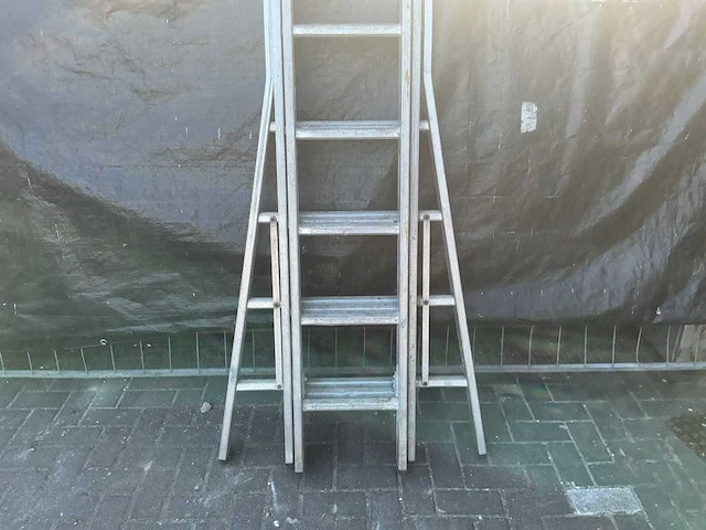 Dirks dou 3x12 schuifladder - afbeelding 2 van  3
