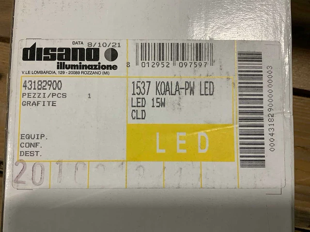 Disano koala 1537 led spot (7x) - afbeelding 5 van  5
