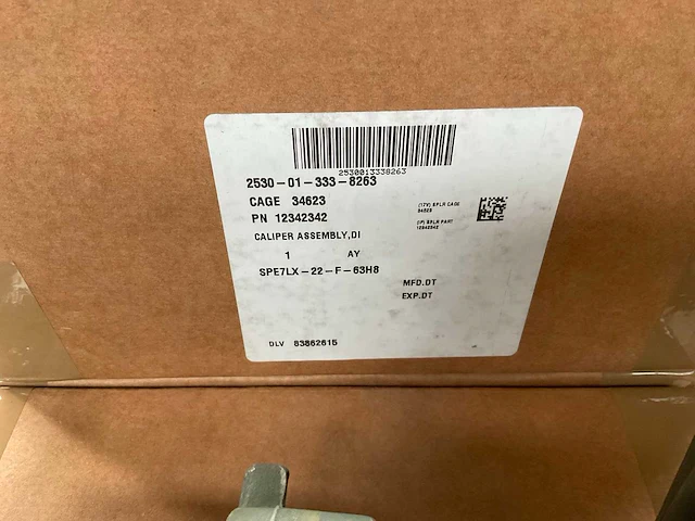 Disc brake caliper assembly - afbeelding 5 van  6