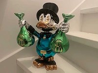 Disney dagobert duck pop art figuur