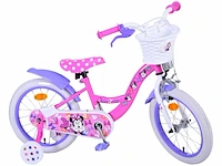 Disney minnie cutest ever! kinderfiets meisjes 16 inch roze - afbeelding 2 van  5