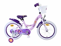 Disney wish kinderfiets meisjes 16 inch paars - afbeelding 1 van  3