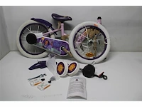 Disney wish kinderfiets meisjes 16 inch paars - afbeelding 2 van  3