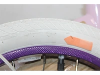 Disney wish kinderfiets meisjes 16 inch paars - afbeelding 3 van  3