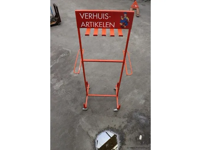 Display verrijdbaar - 215x70x60 cm - afbeelding 1 van  2