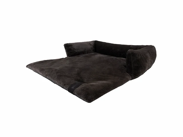 District 70 nuzzle - zachte mand voor op de bank - small: 65 x 75 cm - donker grijs - afbeelding 1 van  4