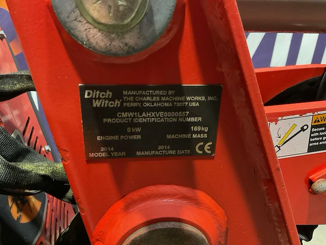 Ditch witch zahn r300 grondfrees - afbeelding 8 van  16
