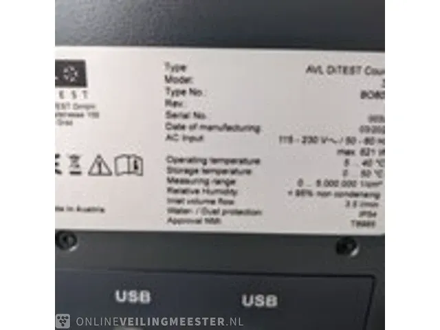 Ditest counter avl, 360, bouwjaar 03-2022 - afbeelding 6 van  9