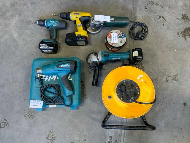 Divers accu en elektrisch gereedschap (6x) - afbeelding 1 van  5