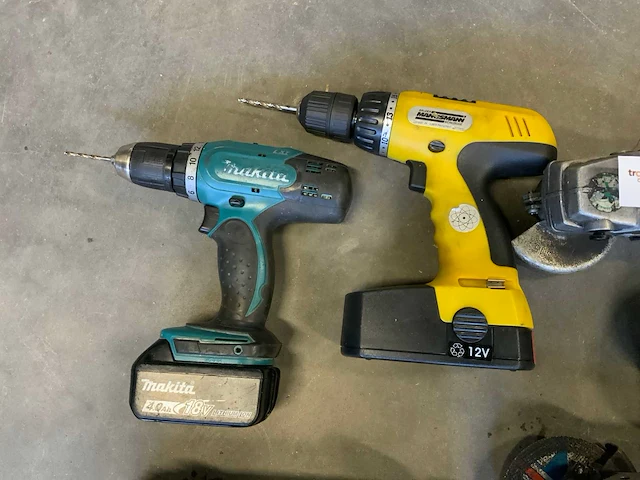 Divers accu en elektrisch gereedschap (6x) - afbeelding 2 van  5