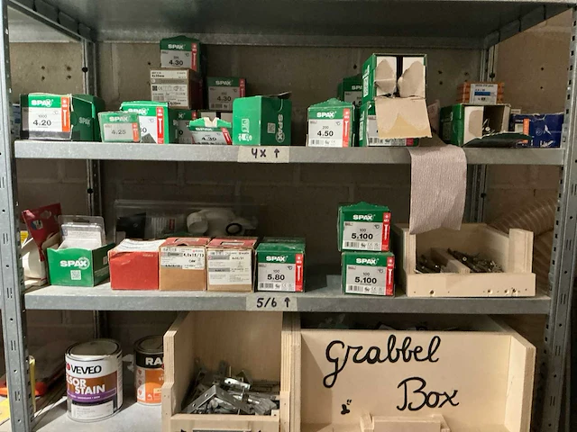 Divers gereedschap en bevestigingsmaterialen - afbeelding 21 van  26