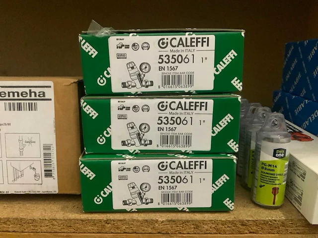 Divers installatie materiaal en sanitair onderdelen (21x) - afbeelding 6 van  8