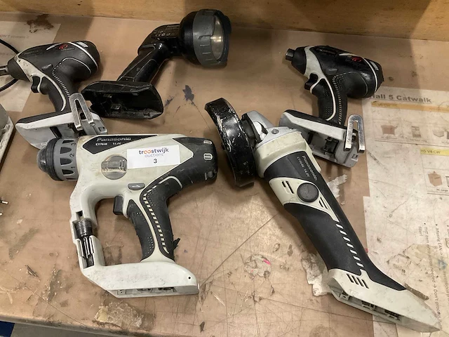 Divers panasonic accugereedschap (9x) - afbeelding 3 van  3