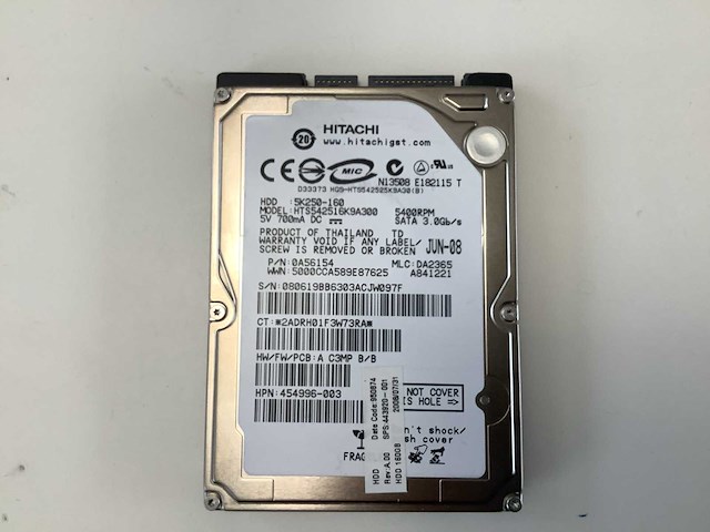 Diverse 2.5”sata interne hardeschijf - afbeelding 5 van  5