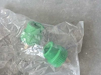 Diverse 32mm koppelingen en blindstoppen, ifan, groen, 2023 - afbeelding 2 van  8