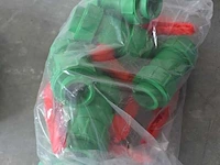 Diverse 32mm koppelingen en blindstoppen, ifan, groen, 2023 - afbeelding 3 van  8