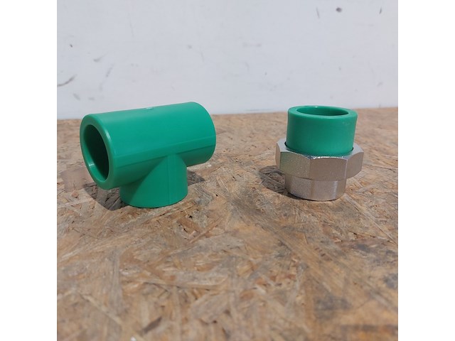 Diverse 32mm ppr koppelingen ifan, groen, 2023 - afbeelding 1 van  5