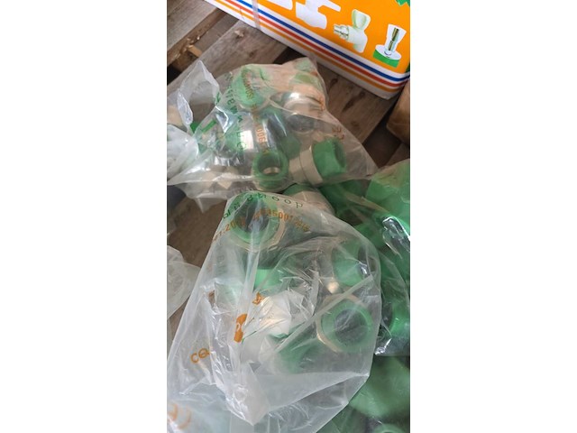 Diverse 32mm ppr koppelingen ifan, groen, 2023 - afbeelding 4 van  5