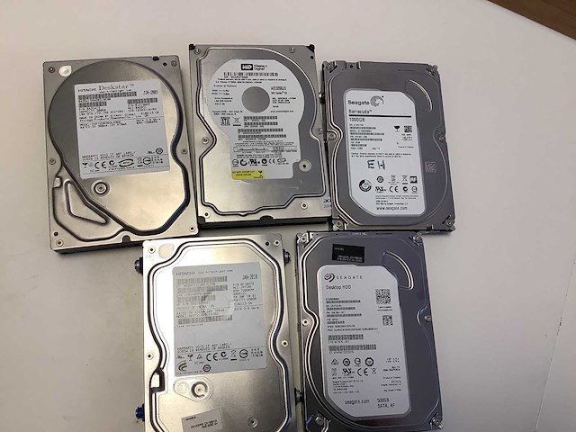 Diverse 3.5” interne hardeschijf (5x) - afbeelding 2 van  3