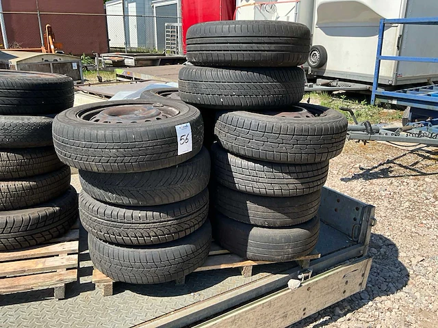Diverse aanhangwagen wielen (44x) - afbeelding 2 van  6