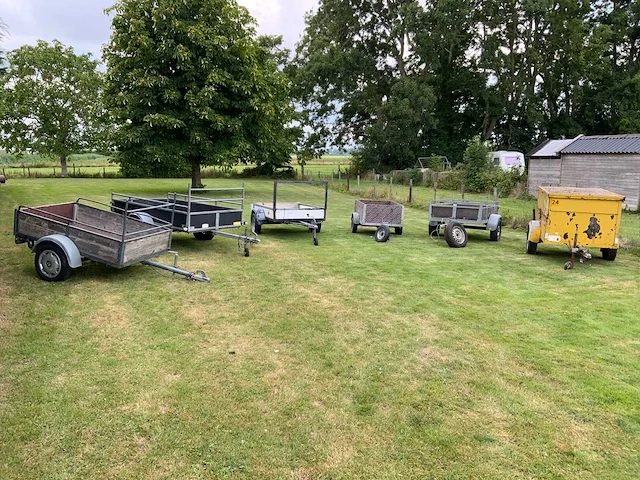 Diverse aanhangwagens (6x) - afbeelding 1 van  31