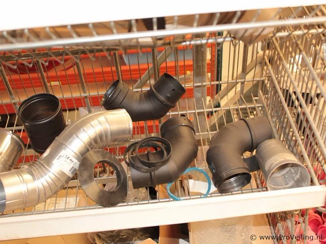Diverse afvoer rookgas materialen - afbeelding 9 van  10