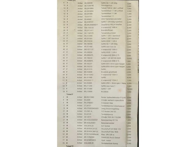 Diverse agrarische machine onderdelen - afbeelding 4 van  12