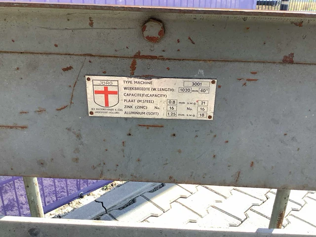 Diverse antieke werkplaats machines - afbeelding 12 van  16