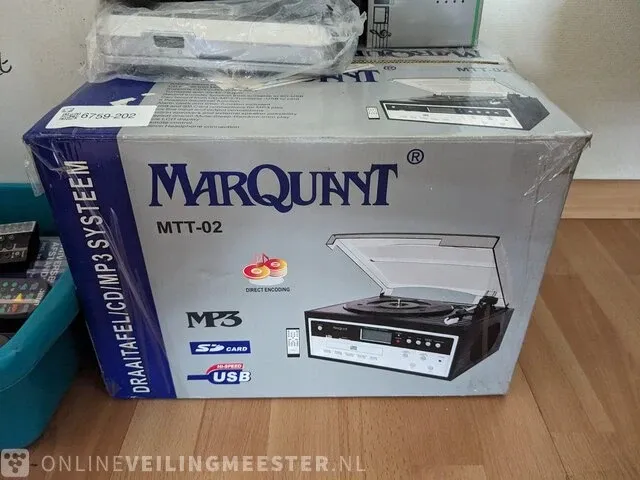 Diverse audio apparatuur o.a. marquant, philips - afbeelding 4 van  11