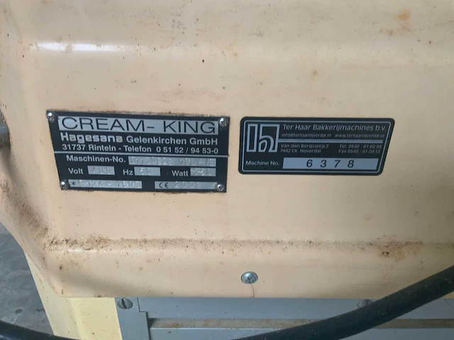 Diverse bakkerijmachines (2x) - afbeelding 3 van  5