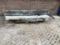 Diverse balken teak 4 stuks en 1 stuks essen (5x) - afbeelding 2 van  5