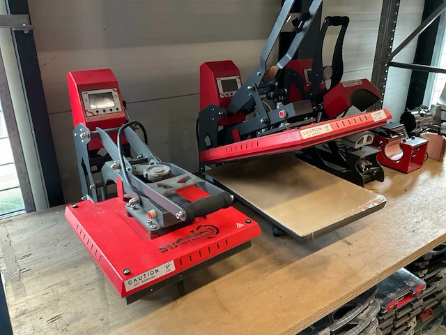 Diverse bedrukkingsmachines (4x) - afbeelding 4 van  7