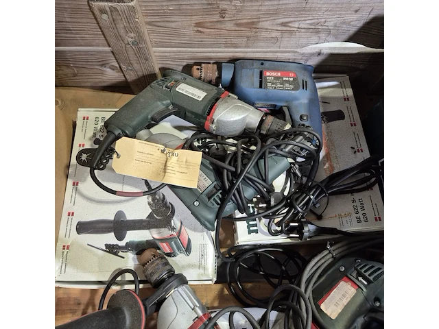 Diverse boormachines, metabo/bosch - afbeelding 5 van  8
