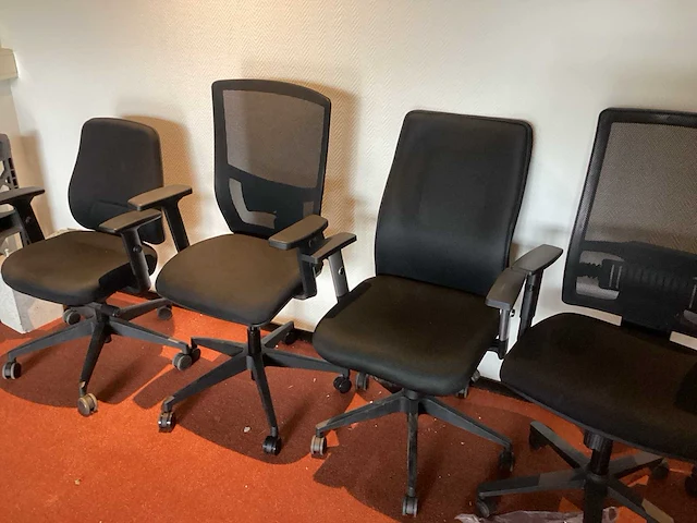 Diverse bureaustoelen (5x) - afbeelding 4 van  5