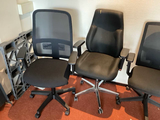 Diverse bureaustoelen (5x) - afbeelding 4 van  5