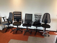 Diverse bureaustoelen (5x) - afbeelding 1 van  5