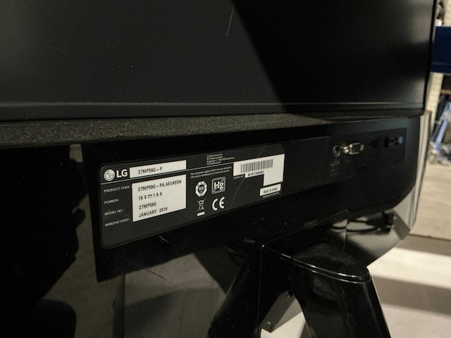 Diverse dell/lg monitoren (6x) - afbeelding 4 van  7