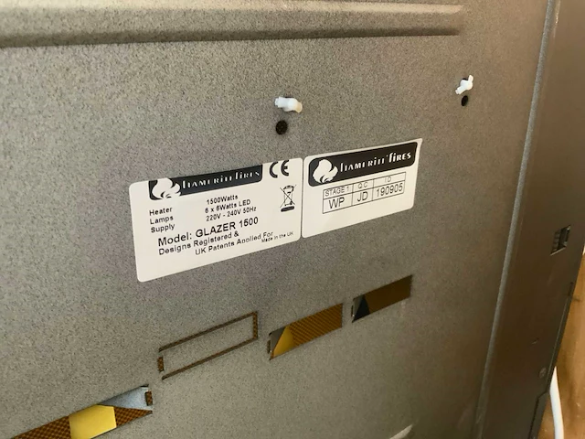 Diverse demo elektrische sfeerhaarden (6x) - afbeelding 5 van  14