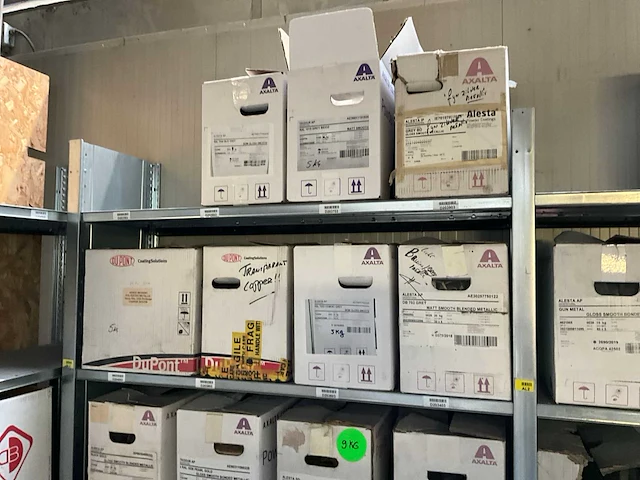 Diverse dozen poedercoatings - afbeelding 3 van  8