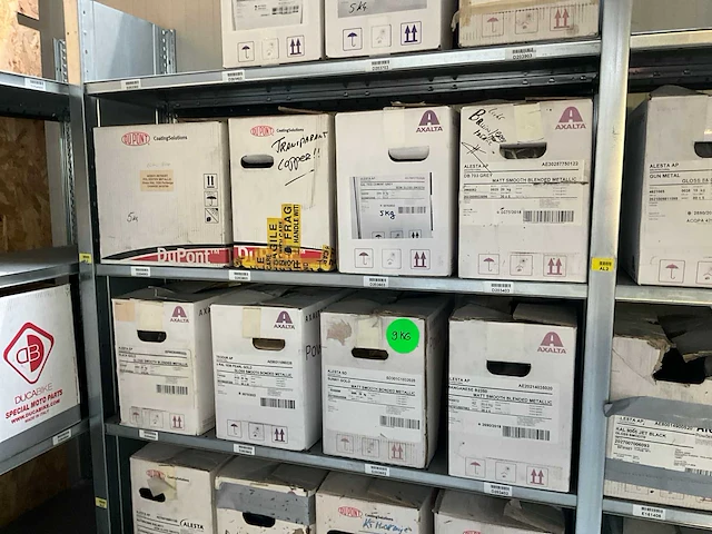 Diverse dozen poedercoatings - afbeelding 4 van  8