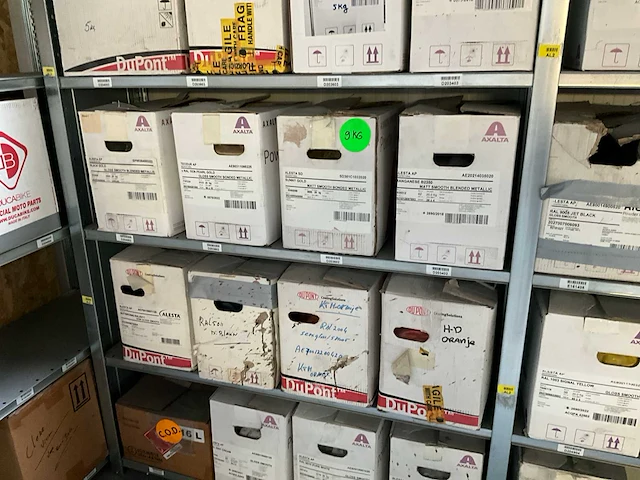 Diverse dozen poedercoatings - afbeelding 5 van  8