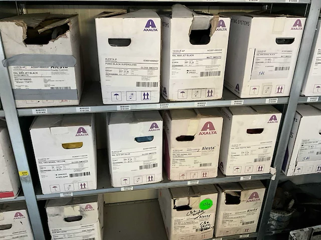 Diverse dozen poedercoatings - afbeelding 7 van  8