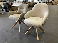 Diverse draaibare eetkamerstoel (2x) - afbeelding 3 van  9