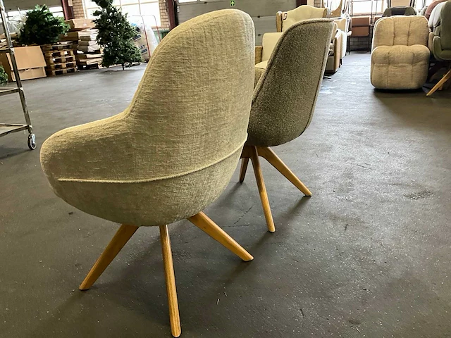 Diverse draaibare eetkamerstoel (2x) - afbeelding 8 van  9