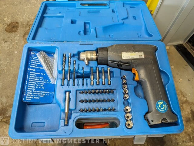 Diverse elektrisch gereedschap incl. metalen kast o.a. fein, bosch, hitachi - afbeelding 9 van  10