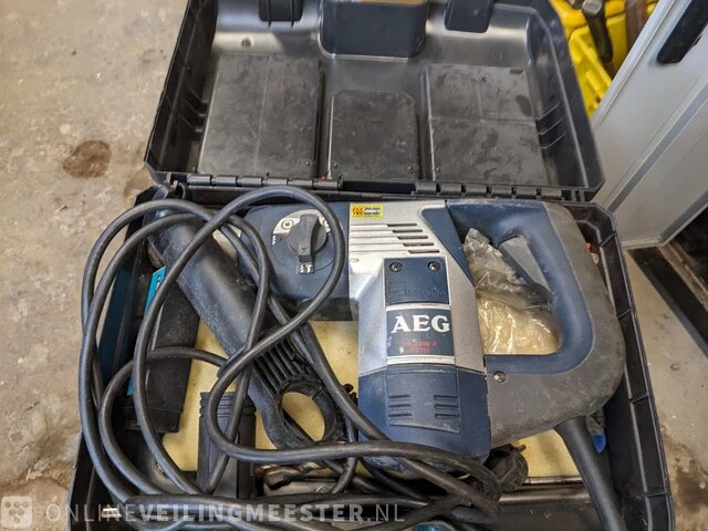 Diverse elektrisch gereedschap incl. metalen kast o.a. fein, bosch, hitachi - afbeelding 10 van  10